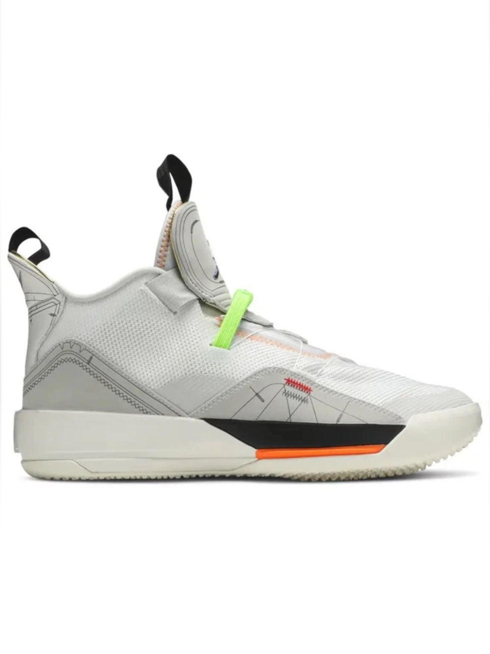 Jordan XXXIII Basketball Shoes - Vast Grey